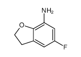 7-Benzofuranamine,5-fluoro-2,3-dihydro-(9CI) picture