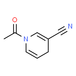 Nicotinonitrile, 1-acetyl-1,4-dihydro- (8CI) Structure