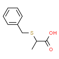 2-(benzylthio)propanoic acid Structure