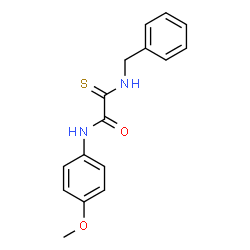 2-(Benzylamino)-N-(4-methoxyphenyl)-2-thioxoacetamide picture