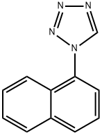 1-(1-萘基)-1H-四唑结构式