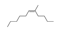 5-Methyl-5-undecene structure