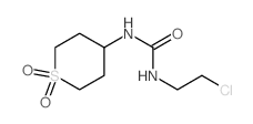 1-(2-chloroethyl)-3-(1,1-dioxothian-4-yl)urea结构式