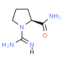 2-Pyrrolidinecarboxamide,1-(aminoiminomethyl)-,(2S)-(9CI)结构式