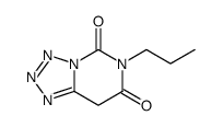 6-Propyltetrazolo[1,5-c]pyrimidine-5,7(6H,8H)-dione Structure