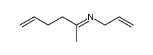 allyl(1-methylpent-4-enylidene)amine结构式