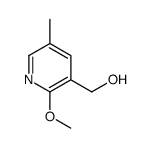 3-Pyridinemethanol,2-methoxy-5-methyl-(9CI)结构式