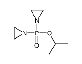 Bis(1-aziridinyl)phosphinic acid isopropyl ester structure