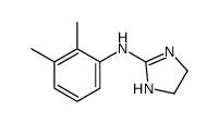 N-(2,3-dimethylphenyl)-4,5-dihydro-1H-imidazol-2-amine结构式