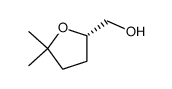 (S)-(5,5-二甲基四氢呋喃-2-基)甲醇结构式