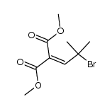 dimethyl 2-bromo-2-methylpropylidenemalonate结构式