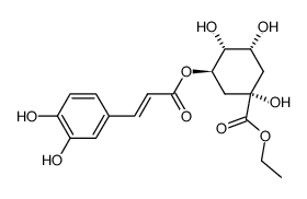 chlorogenic acid ethyl ester结构式