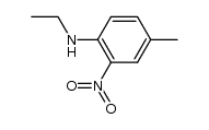 ethyl-(4-methyl-2-nitrophenyl)amine结构式