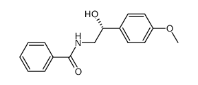 N-[2-Hydroxy-2-(4-methoxyphenyl)ethyl]benzamide结构式