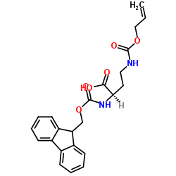 N-芴甲氧羰基-N'-烯丙氧基羰基-D-2,4-二氨基丁酸图片