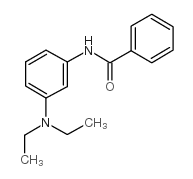 3-(N,N-二乙基)氨基苯甲酰苯胺结构式
