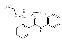 Phosphonic acid,[2-[(phenylamino)carbonyl]phenyl]-, diethyl ester (9CI) structure