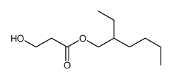 2-ethylhexyl 3-hydroxypropanoate结构式