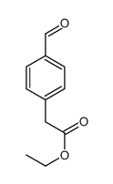 Ethyl 2-(4-formylphenyl)acetate structure