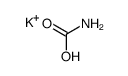 Carbamic acid, monopotassium salt结构式