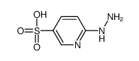 6-hydrazinylpyridine-3-sulfonic acid结构式