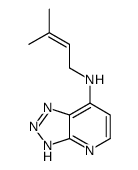 N-(3-methylbut-2-enyl)-2H-triazolo[4,5-b]pyridin-7-amine Structure