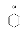 3-chlorocyclohexa-1,4-diene Structure