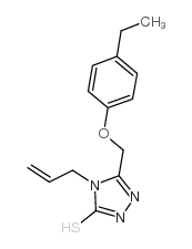 4-ALLYL-5-(4-ETHYL-PHENOXYMETHYL)-4H-[1,2,4]TRIAZOLE-3-THIOL picture