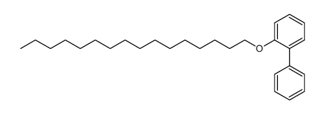 biphenyl-2-yl-hexadecyl ether结构式