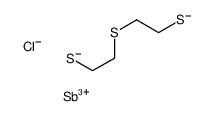 2-chloro-1,3,6,2-trithiastibocane Structure