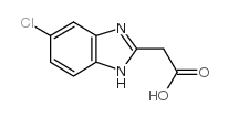 2-(5-CHLORO-1H-BENZO[D]IMIDAZOL-2-YL)ACETIC ACID structure