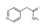 4-Pyridineethanethioamide结构式