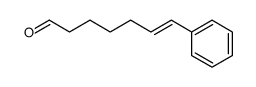 (E)-7-phenyl-6-heptenal结构式