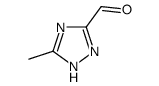 3-甲基-1H-1,2,4-三唑-5-甲醛结构式