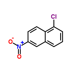 1-Chloro-6-nitronaphthalene Structure