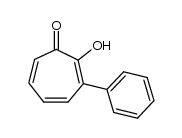 3-phenyl-tropolone Structure