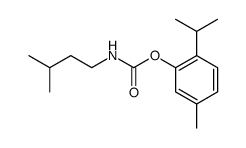 Thymol N-isoamylcarbamate Structure