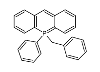 5,5-Dihydro-5-phenyl-5-benzylacridophosphine结构式