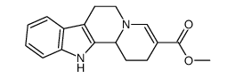 methyl 1,2,6,7,12,12b-hexahydroindolo[2,3-a]quinolizine-3-carboxylate Structure