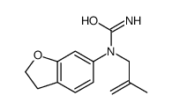 1-(2,3-dihydro-1-benzofuran-6-yl)-1-(2-methylprop-2-enyl)urea Structure