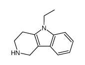 1H-Pyrido[4,3-b]indole,5-ethyl-2,3,4,5-tetrahydro-(9CI)结构式