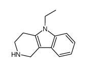 1H-Pyrido[4,3-b]indole,5-ethyl-2,3,4,5-tetrahydro-(9CI) Structure