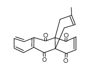 (4aR)-12-methyl-4a,9a-but[2]enoanthracene-1,4,9,10-tetraone结构式
