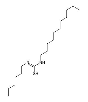 1-hexyl-3-undecylthiourea Structure