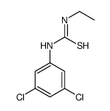 1-(3,5-dichlorophenyl)-3-ethylthiourea Structure