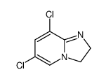 6,8-dichloro-2,3-dihydroimidazo[1,2-a]pyridine结构式