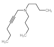 2-Hexyn-1-amine,N,N-dibutyl- structure