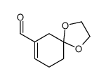 1,4-dioxaspiro[4.5]dec-7-ene-7-carbaldehyde Structure
