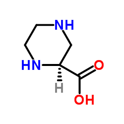 (2S)-2-Piperazinecarboxylic acid structure