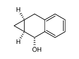 (1aα,2β,7aα)-1a,2,7,7a-Tetrahydro-1H-cyclopropa[b]naphthalen-2-ol Structure